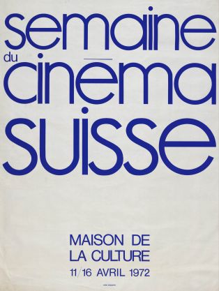 Semaine du cinéma Suisse