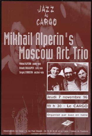 Mikhail Alperin’s Moscou art trio