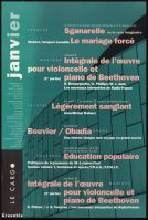 Programme janvier