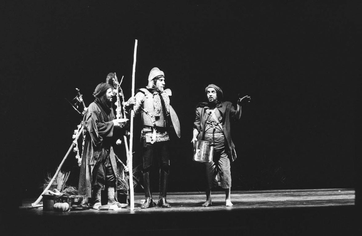 Don Quichotte par les comédiens émigrés
