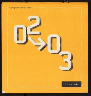 Programme de saison 2002/2003 ; © Titulaire(s) des droits : MC2 Grenoble
