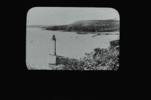 plaque de verre photographique ; Plérin : Légué-Plérin (Le) : le phare