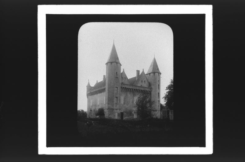 plaque de verre photographique ; St Germain-du-puch
