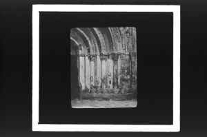plaque de verre photographique ; Porte d’Illats