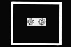 plaque de verre photographique ; Bazas, Monnaie [du]