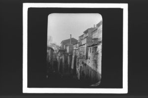 plaque de verre photographique ; La Réole, gorges du Pimpin