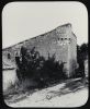 plaque de verre photographique ; Daignac, Moulin fortifié...