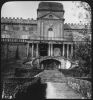 plaque de verre photographique ; Vayres, château - façade...