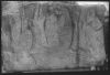 plaque de verre photographique ; Bas-relief gallo-romain,...