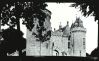 plaque de verre photographique ; Combourg : château : côt...