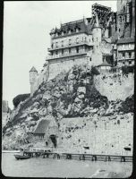 plaque de verre photographique ; Mont-Saint-Michel (Le) : le musée