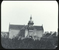 plaque de verre photographique ; Saint-Briac-sur-Mer : église