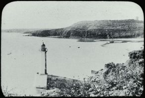 plaque de verre photographique ; Plérin : Légué-Plérin (Le) : le phare