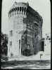 plaque de verre photographique ; Dinan : château de la du...