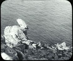 plaque de verre photographique ; Le littoral