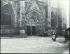 plaque de verre photographique ; Quimper : cathédrale Sai...