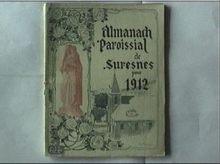 Almanach paroissial de Suresnes pour 1912