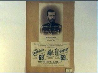 Souvenir du Tsar à Paris octobre 1896.