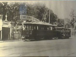 Tramway du Bois de Boulogne, rue Willaumez, 1920