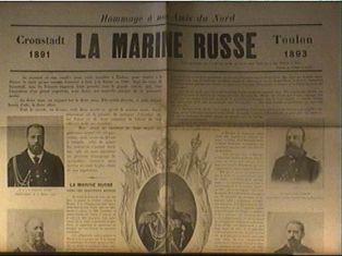 La Marine Russe. Cronstadt 1891/ Toulon 1893.
