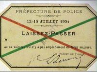 Laissez-passer de la Préfecture de Police