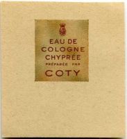 COTY - Epreuve d'impression "Eau de Cologne Chyprée"