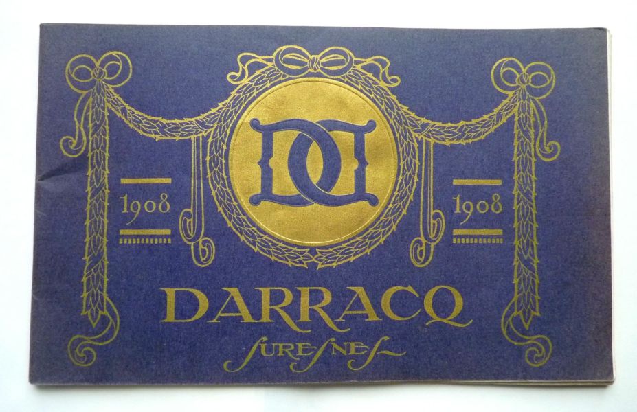 Catalogue Darracq 1908 ; © Vincent LORION