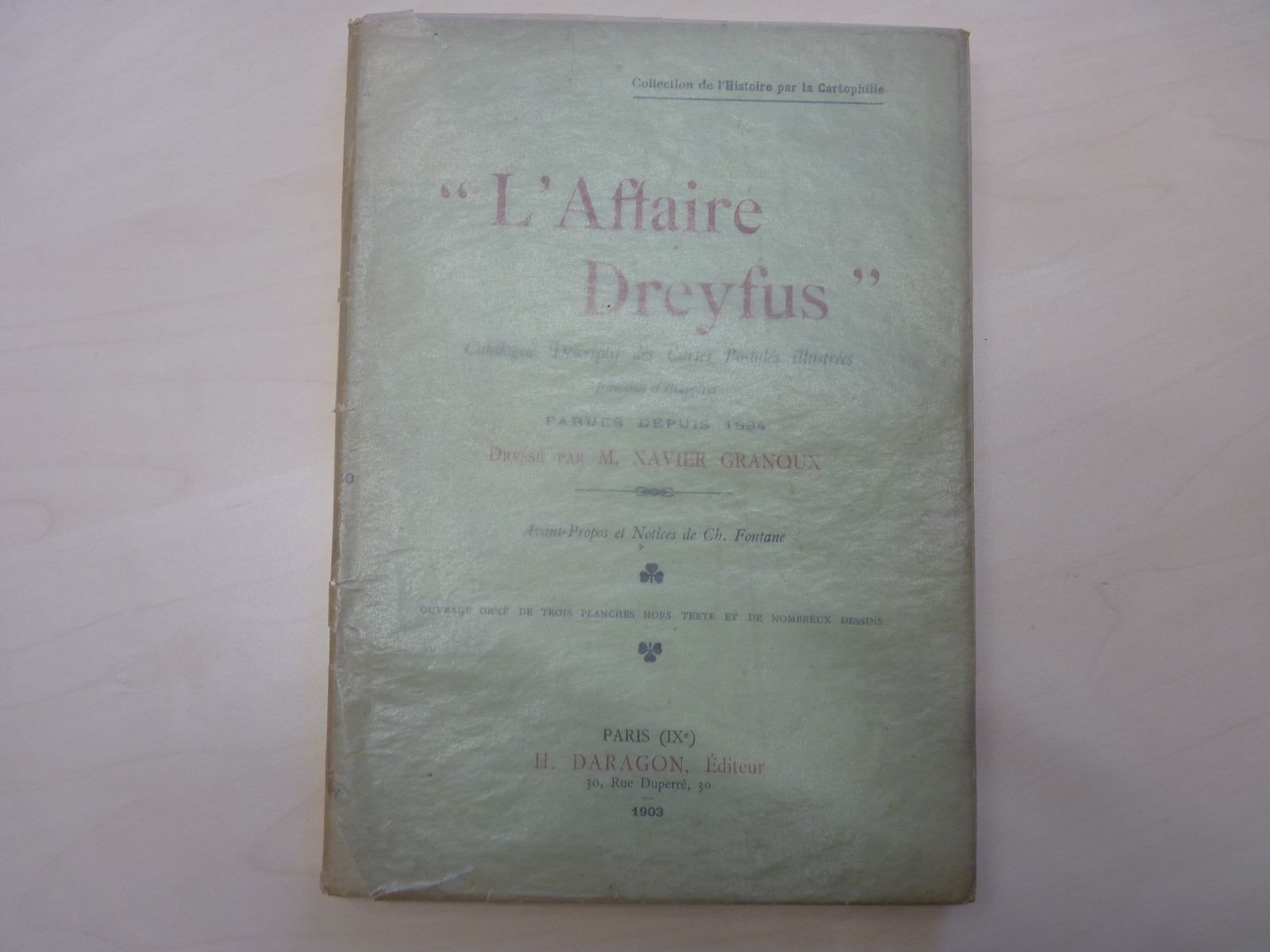 L Affaire Du 7 Rue De M Oeuvre : Précisions - histoire,livre,(2014.7.1.1-2)""L'affaire Dreyfus