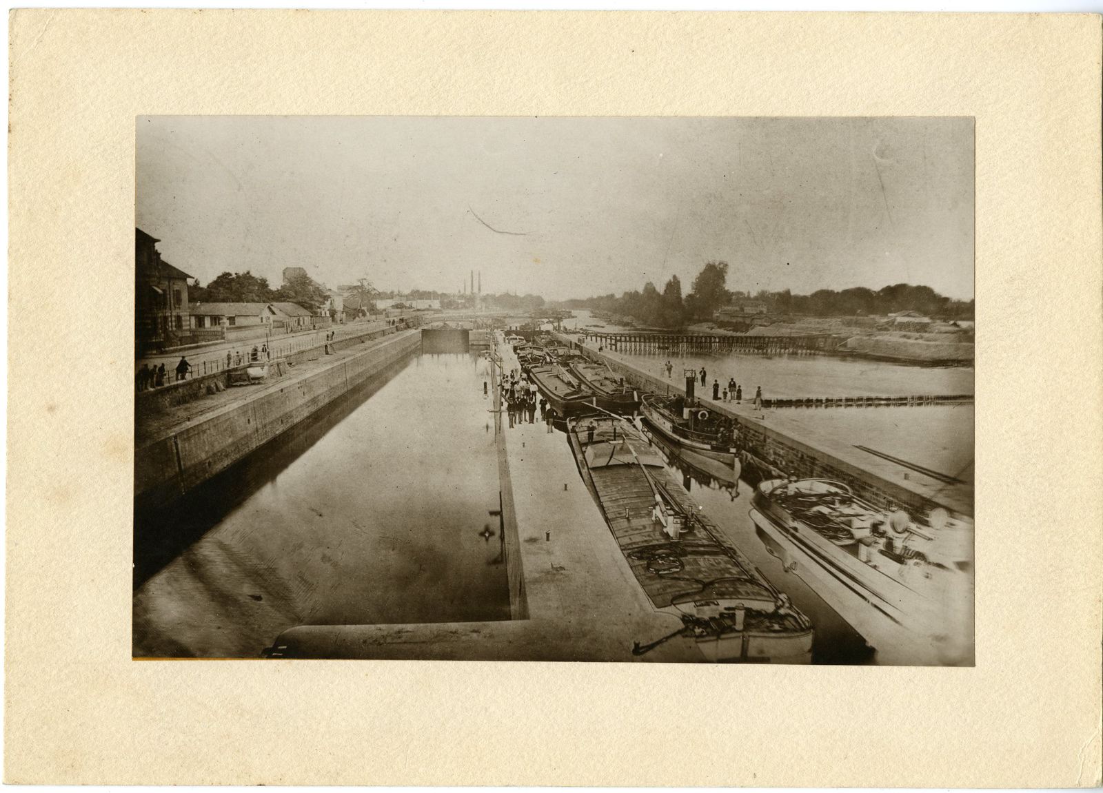 Deuxième barrage de Suresnes vers 1884