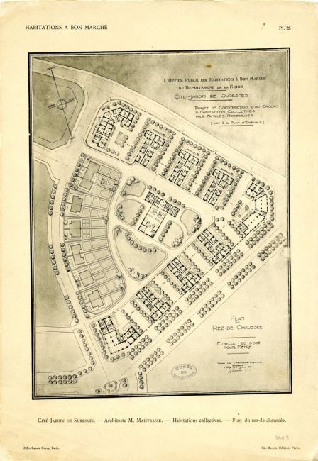 Cité-jardin de Suresnes - Projet de construction d'un gro...