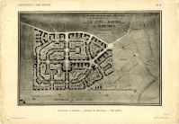 La cité-jardin de Suresnes - Plan du groupe d'habitations...