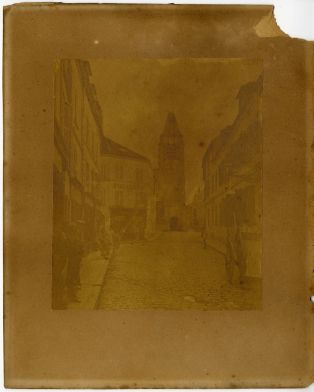 La rue du Moutier (Emile Zola) en 1872