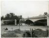 Les deux ponts de Suresnes vu du pont Galliéni 1950