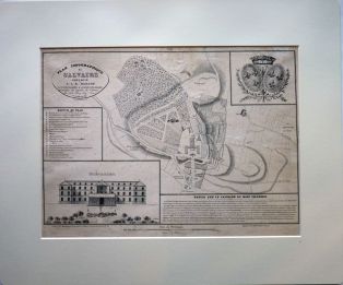 Plan topographique du calvaire présenté à S. A. R. Madame Duchesse d'Angoulème ; © Lucille PENNEL