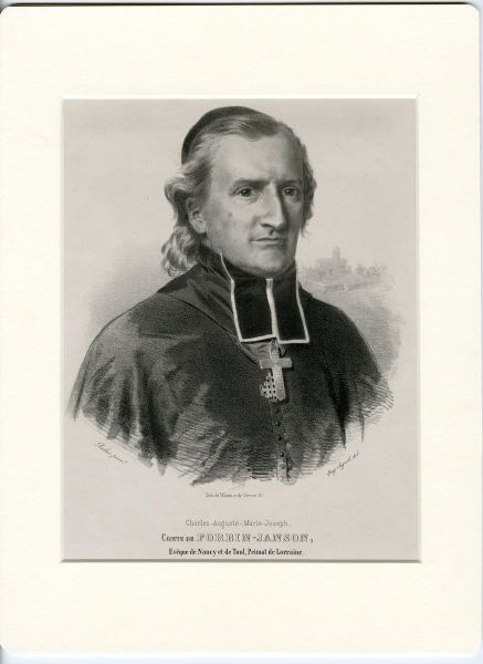 Charles-Auguste-Marie-Joseph, Comte de Forbin-Janson, évêque de Nancy et de Toul, Primat de Lorraine.