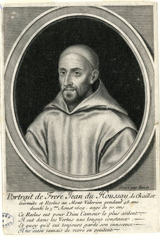 Portrait de frère Jean du Houssay de chaillot