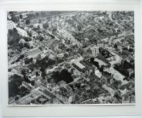 Vue aérienne du quartier de la mairie de Suresnes