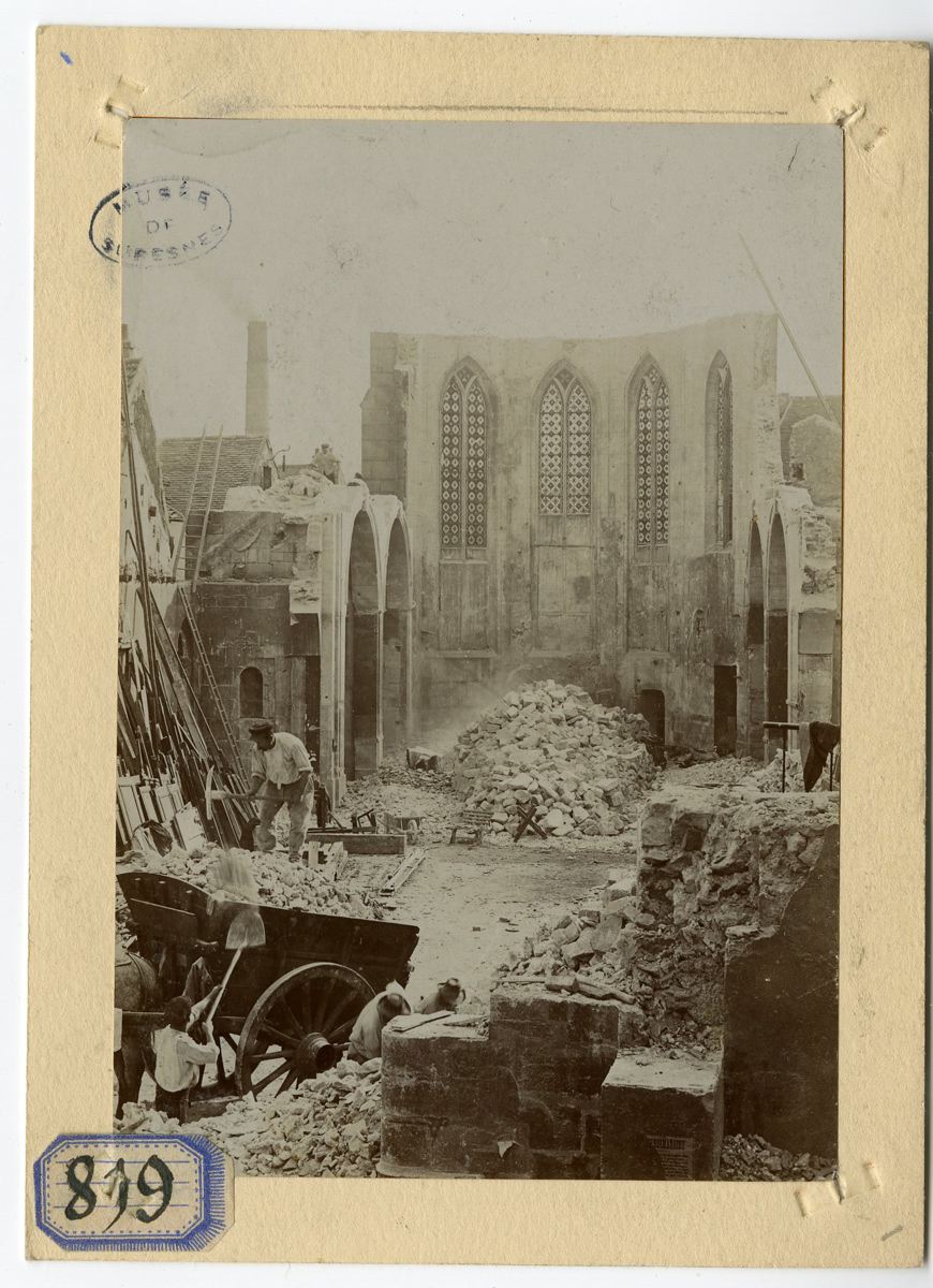 Eglise Saint Leufroy en démolition