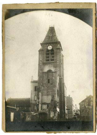 Démolition de l'église Saint-Leufroy