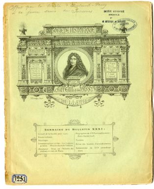 Bulletin de la Société Historique d'Auteuil et de Passy
