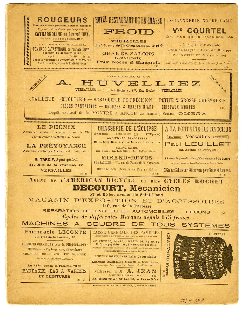 Versailles illustré - mai 1901