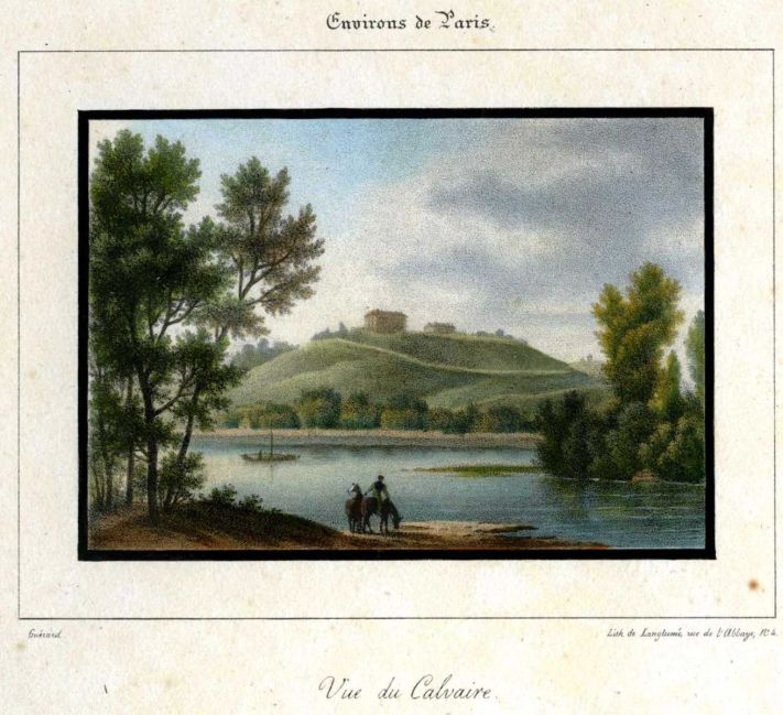 Environs de Paris, Vue du Calvaire