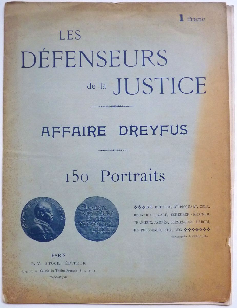 Les défenseurs de la Justice - Affaire Dreyfus