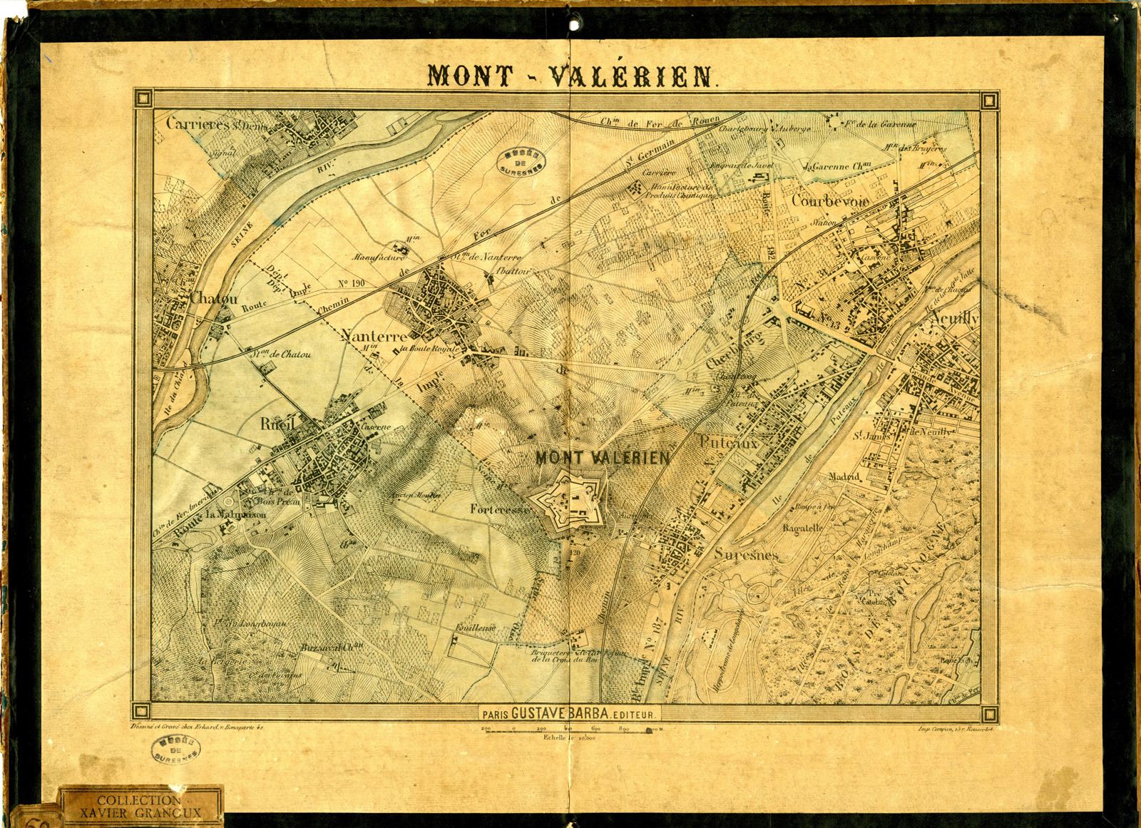 Plan du Mont-Valérien