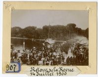 Retour de la revue du 14 juillet 1900