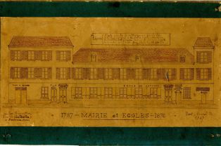 Mairie et Ecoles - 1787-1876 ; © Aurélie LETELLIER