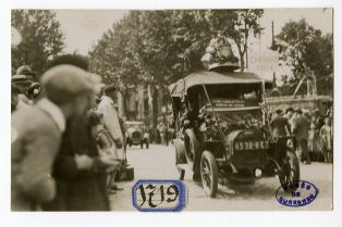 Défilé des autos Chenard de 1904