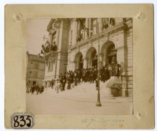 Mairie de Suresnes, 14 juillet 1900