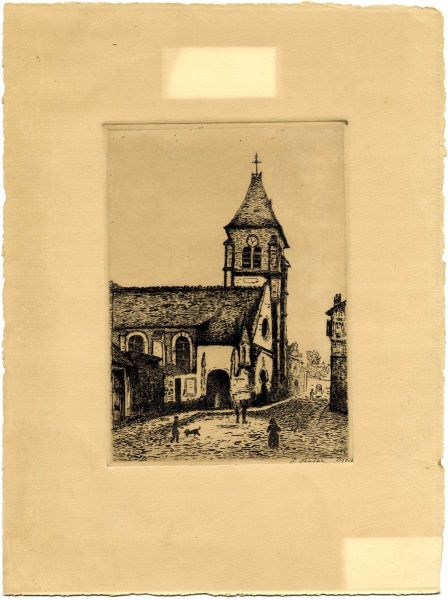 L'ancienne église Saint Leufroy