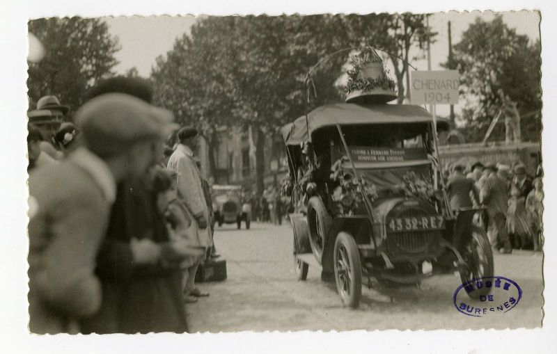 Fête de la muse 1931 - Les autos Chenard de 1904